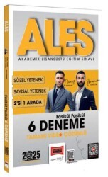 Yargı Yayınevi 2025 ALES Sayısal-Sözel 2`si Bir Arada Fasikül Fasikül 6 Deneme Tamamı Video Çözümlü - 1
