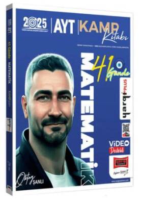 Yargı Yayınevi 2025 AYT 41 Günde Matematik Video Destekli Kamp Kitabı - 1