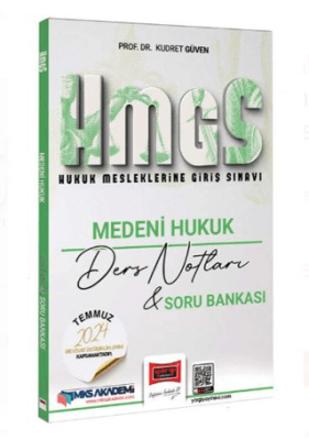 Yargı Yayınevi 2025 Hukuk Mesleklerine Giriş Sınavı Medeni Hukuk Ders Notları & Soru Bankası - 1