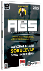 Yargı Yayınevi 2025 MEB-AGS Mevzuat Bilgisi Soru-Cevap Genel Tekrar Kitabı - 1