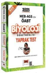 Yargı Yayınevi 2025 MEB-AGS ÖABT Biyoloji Öğretmenliği Yaprak Test - 1