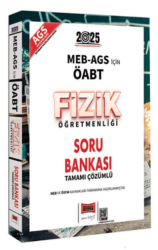 2025 MEB-AGS ÖABT Fizik Öğretmenliği Soru Bankası - Yargı Yayınevi