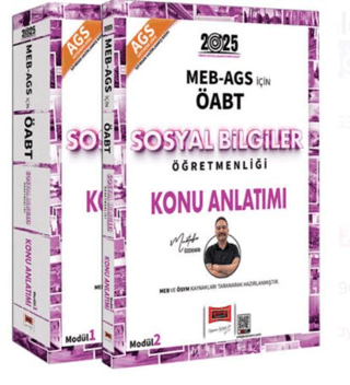 Yargı Yayınevi 2025 MEB-AGS ÖABT Sosyal Bilgiler Öğretmenliği Konu Anlatımı - 1