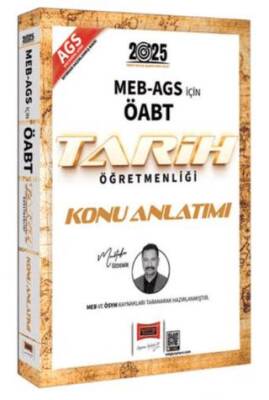 Yargı Yayınevi 2025 MEB-AGS ÖABT Tarih Öğretmenliği Konu Anlatımı - 1