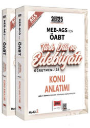 2025 MEB-AGS ÖABT Türk Dili ve Edebiyatı Öğretmenliği Konu Anlatımı - Yargı Yayınevi