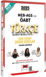 2025 MEB-AGS ÖABT Türkçe Öğretmenliği Son 5 Sınav Çıkmış Sorular - Yargı Yayınevi
