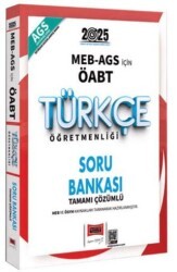 2025 MEB-AGS ÖABT Türkçe Öğretmenliği Soru Bankası - Yargı Yayınevi