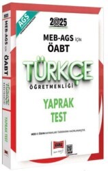 2025 MEB-AGS ÖABT Türkçe Öğretmenliği Yaprak Test - Yargı Yayınevi