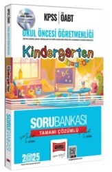 ÖABT Okul Öncesi Öğretmenliği Kindergarten Tamamı Çözümlü Soru Bankası - Yargı Yayınevi