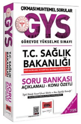 Yargı Yayınevi 2025 T.C Sağlık Bakanlığı Veri Hazırlama ve Kontrol İşletmeni İçin Soru Bankası - 1
