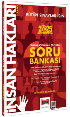 Yargı Yayınevi 2025 Tüm Sınavlar İçin İnsan Hakları Tamamı Açıklamalı Çözümlü Soru Bankası - 1