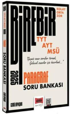 Yargı Yayınevi 2025 TYT-AYT-MSÜ Kolay-Orta-Zor Paragraf Soru Bankası - 1