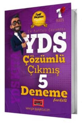 Yargı Yayınevi 2025 YDS Çözümlü Çıkmış 5 Deneme Fasikülü - 1