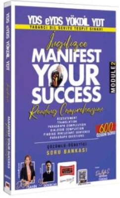 Yargı Yayınevi 2025 YDS eYDS YÖKDİL YDT İngilizce Manifest Your Success Reading Comprehension Soru Bankası - 1