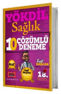 Yargı Yayınevi 2025 YÖKDİL Sağlık Çözümlü 10 Deneme - 1