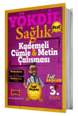 Yargı Yayınevi 2025 YÖKDİL Sağlık Kademeli Cümle & Metin Çalışması - 1