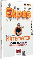 2026 EKPSS Tüm Adaylar İçin Matematik Tamamı Video Çözümlü Soru Bankası - Yargı Yayınevi