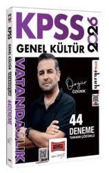 2026 KPSS Genel Kültür Tamamı Çözümlü Vatandaşlık 44 Deneme - Yargı Yayınevi