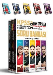 2026 KPSS Genel Yetenek Genel Kültür Tüm Dersler Tamamı Çözümlü Modüler Soru Bankası Seti 5 Kitap - Yargı Yayınevi
