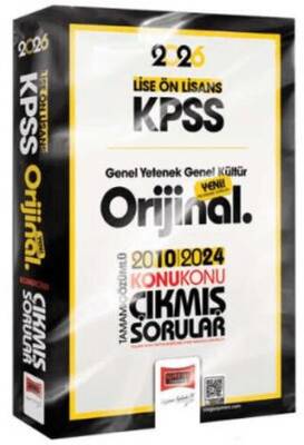 Yargı Yayınevi 2026 KPSS Lise-Ön Lisans GK-GY Orijinal 2010-2024 Konu Konu Çıkmış Sorular - 1