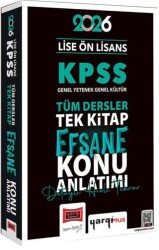 2026 KPSS Lise Ön Lisans GK-GY Tüm Dersler Tek Kitap Efsane Konu Anlatımı - 1