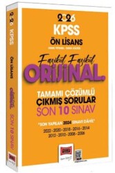 Yargı Yayınevi 2026 KPSS Ön Lisans GK-GY Fasikül Fasikül Orijinal Tamamı Çözümlü Çıkmış Son 10 Sınav - 1