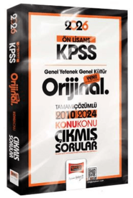Yargı Yayınevi 2026 KPSS Ön Lisans GK-GY Orijinal 2010-2024 Konu Konu Çıkmış Sorular - 1