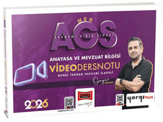 2026 MEB-AGS Anayasa ve Mevzuat Bilgisi Video Ders Notları - 1