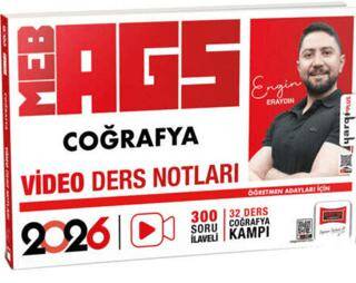 2026 MEB-AGS Öğretmen Adayları İçin Coğrafya Video Ders Notlar - 1