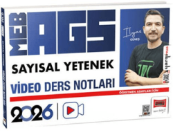 2026 MEB-AGS Öğretmen Adayları İçin Sayısal Yetenek Video Ders Notları - Yargı Yayınevi