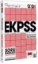 2026 Tüm Adaylar İçin EKPSS GK-GY Tüm Dersler Tamamı Çözümlü Soru Bankası - Yargı Yayınevi