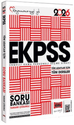 2026 Tüm Adaylar İçin EKPSS GK-GY Tüm Dersler Tamamı Çözümlü Soru Bankası - 1