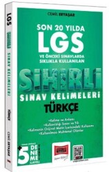 Yargı Yayınevi 8.Sınıf LGS Türkçe Son 20 Yılda Sıklıkla Kullanılan Sihirli Sınav Kelimeleri - 1