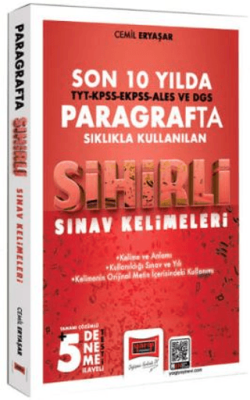 Yargı Yayınevi KPSS-ALES-DGS-EKPSS-TYT İçin Son 10 Yılda Paragrafta Sıklıkla Kullanılan Sihirli Sınav Kelimeleri - 1