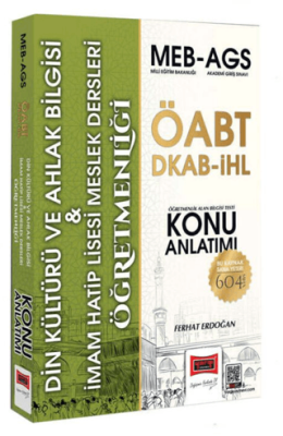 Yargı Yayınevi MEB-AGS ÖABT DKAB-İHL Din Kültürü ve Ahlak Bilgisi Öğretmenliği Konu Anlatımı - 1