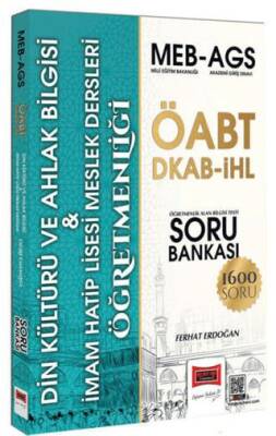 Yargı Yayınevi MEB-AGS ÖABT DKAB-İHL Din Kültürü ve Ahlak Bilgisi Öğretmenliği Soru Bankası - 1