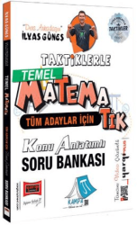 Tüm Adaylar İçin Taktiklerle Temel Matematik Konu Anlatımlı Soru Bankası - Yargı Yayınevi
