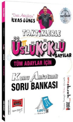 Tüm Adaylar İçin Taktiklerle Üslü Köklü Sayılar Konu Anlatımlı Soru Bankası - 1