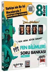 Yargı Yayınevi Yargı Ders Arkadaşım 8. Sınıf LGS Fen Bilimleri Son Tur Soru Bankası - 1