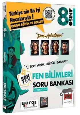 Yargı Yayınevi Yargı Ders Arkadaşım 8. Sınıf LGS Fen Bilimleri Son Tur Soru Bankası - 1