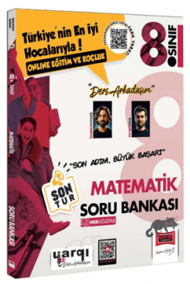 Yargı Yayınevi Yargı Ders Arkadaşım 8. Sınıf LGS Matematik Son Tur Soru Bankası - 1