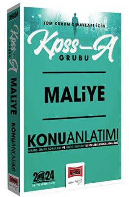 Yargı Yayınevi Yargı Yayınları 2024 KPSS A Grubu ve Tüm Kurumlar İçin Maliye Konu Anlatımı - 1