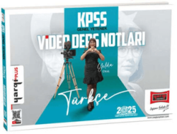 Yargı Yayınevi Yargı Yayınları 2025 KPSS Genel Yetenek Türkçe Video Ders Notları - Yargı Yayınevi
