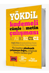 Yargı Yayınevi YÖKDİL Kademeli Cümle & Metin Çalışması A1 A2 B1 B2 C1 C2 - Yargı Yayınevi