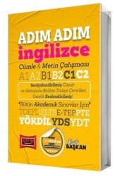 Yargı Yayınevi YÖKDİL YDS YDT TOEFL IELTS E-Tep Adım Adım İngilizce Cümle & Metin Çalışması A1 A2 B1 B2 C1 C2 - Yargı Yayınevi
