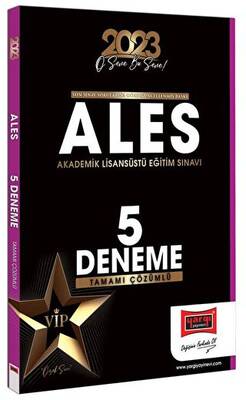 Yargı Yayınevi Yargı Yayınları 2023 ALES Tamamı Çözümlü 5 Deneme - 1