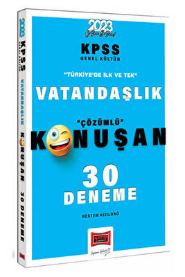 Yargı Yayınevi Yargı Yayınları 2023 KPSS Genel Kültür Konuşan Vatandaşlık 30 Deneme - 1