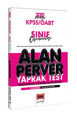 Yargı Yayınevi Yargı Yayınları 2023 KPSS ÖABT Sınıf Öğretmenliği Alanperver Yaprak Test - 1