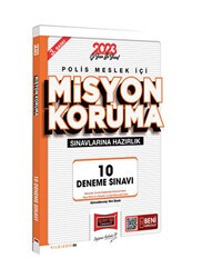 Yargı Yayınları 2023 Yıldız Serisi Polis Meslek İçi Misyon Koruma 10 Deneme Sınavı - Yargı Yayınevi