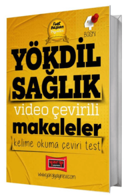 Yargı Yayınevi 2025 YÖKDİL Sağlık Video Çevirili Makaleler - 1